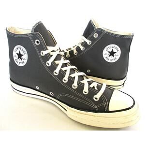 New CONVERSE Chuck Taylor All Star Gray Hi-Top Canvas Sneakers Men Sz 12
